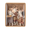 Bloomingville Set 3 ornamente pentru brad, Peo Maro, L10xl5xH13 cm