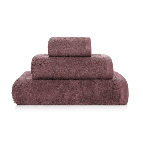 Set 3 prosoape baie din bumbac, New Plus Burgundy, 30 x 50 / 50 x 100 / 70 x 140 cm