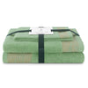 Decoking Set 3 prosoape de baie din bumbac, Allium Verde Mint, 30 x 50 cm / 50 x 90 cm / 70 x 130 cm