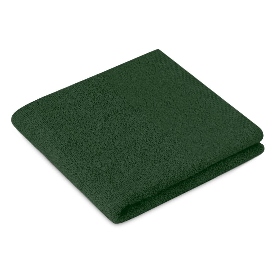 Decoking Set 6 prosoape de baie din bumbac, Flos Verde, 30 x 50 cm / 50 x 90 cm / 70 x 130 cm