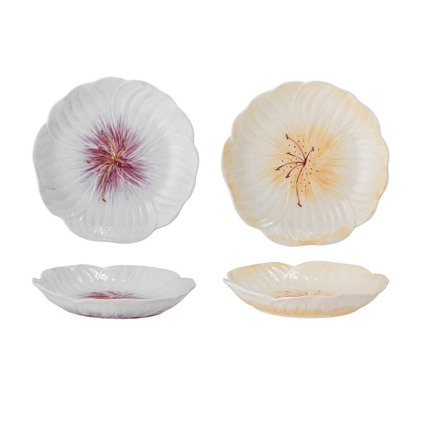 Set farfurii din ceramica, Mimosa Violet, Ø21xH3,5 cm, Intre 0 si 4 buc piese