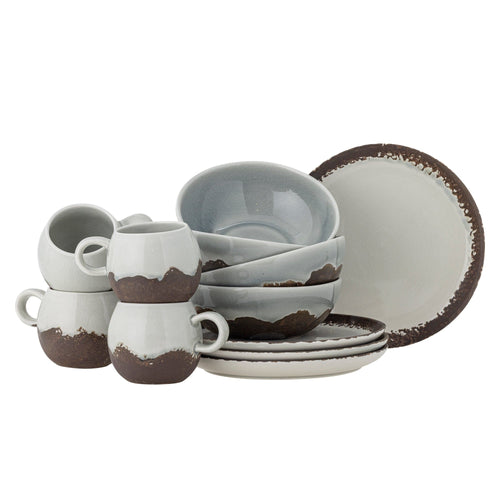 Bloomingville Set vesela din ceramica, Paula Maro, 12 piese