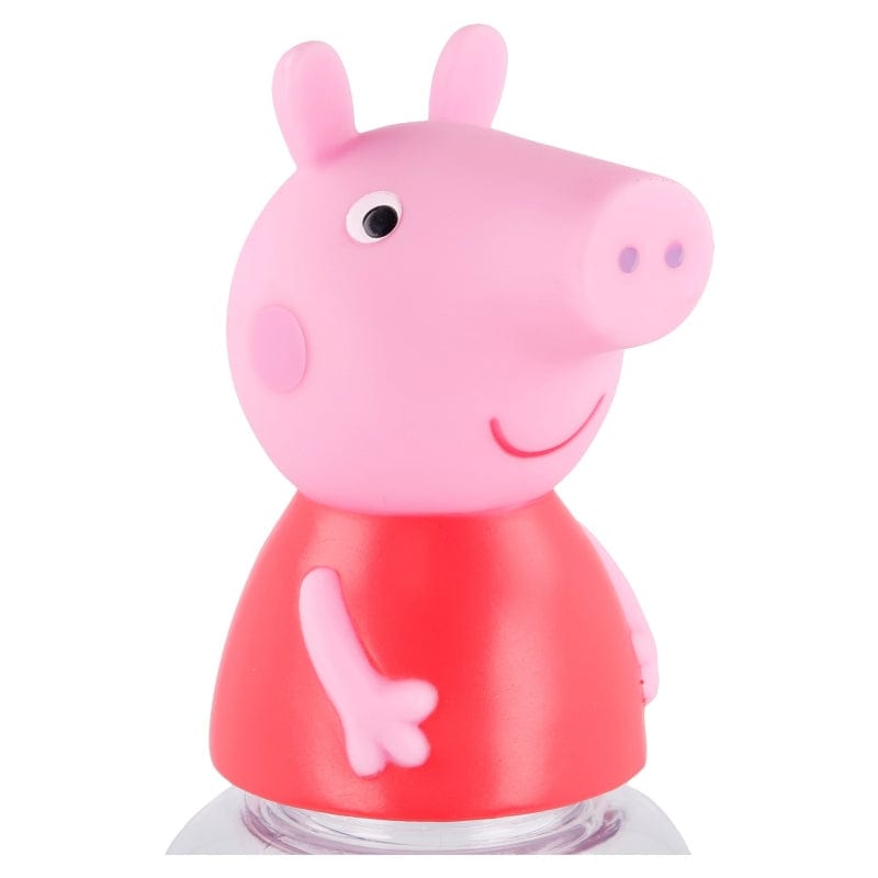 Sticla de apa pentru copii cu figurina, din plastic, Peppa Multicolor, 560 ml (1)