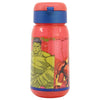 Sticla de apa pentru copii, cu pai, din plastic, Avengers Multicolor, 510 ml (1)