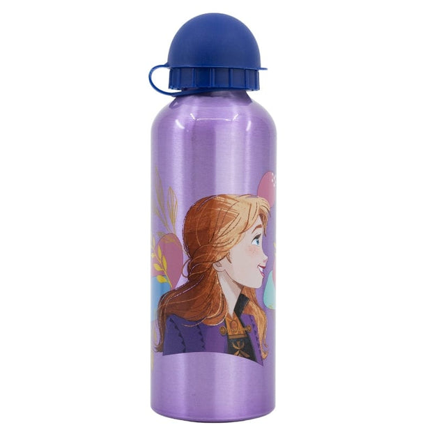 Sticla de apa pentru copii, din aluminiu, Frozen Multicolor, 530 ml (1)