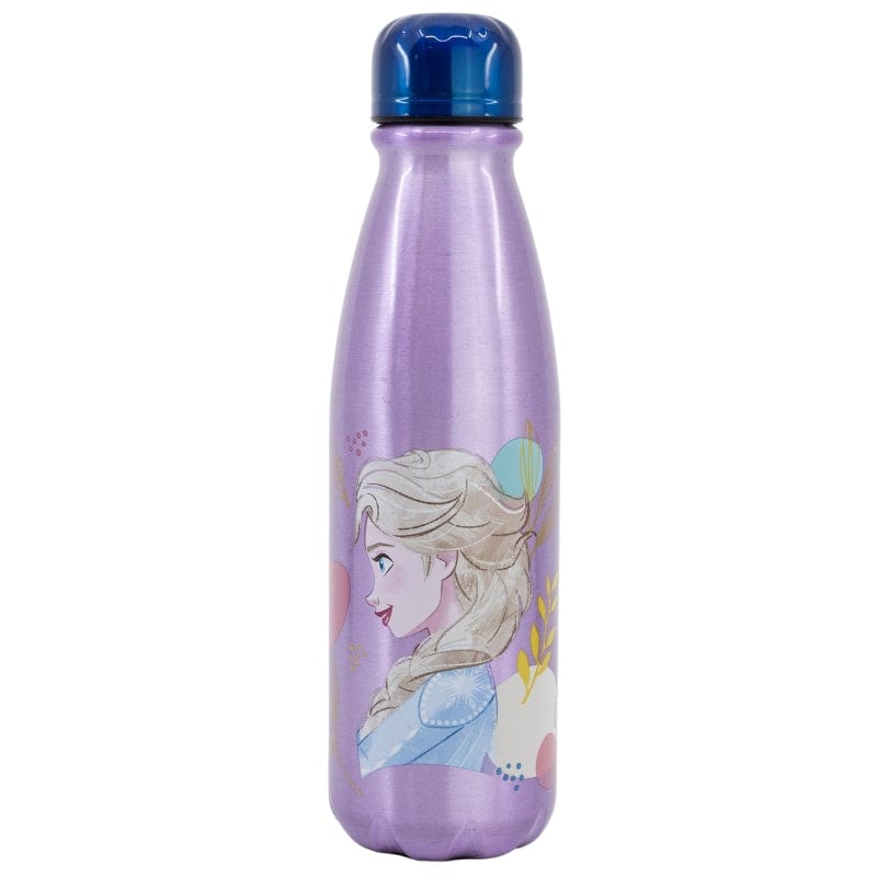 Sticla de apa pentru copii, din aluminiu, Frozen Multicolor, 600 ml