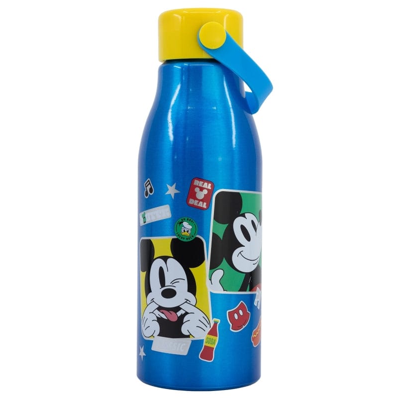 Sticla de apa pentru copii, din aluminiu, Mickey Mouse Multicolor, 760 ml (1)