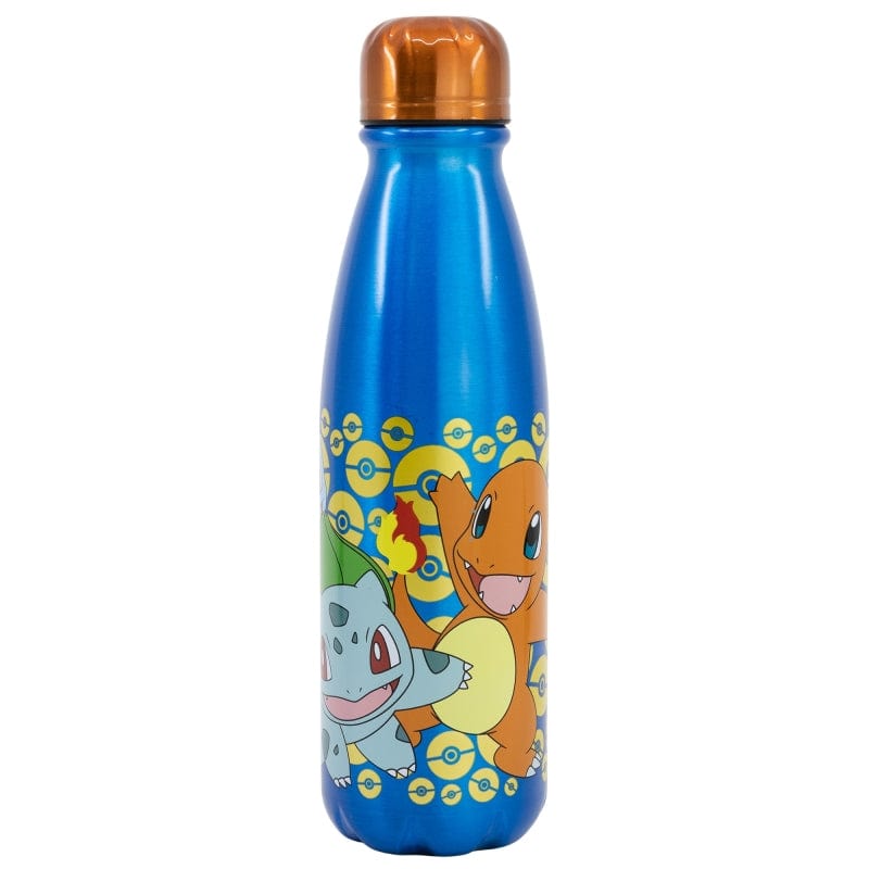 Sticla de apa pentru copii, din aluminiu, Pokemon Multicolor, 600 ml