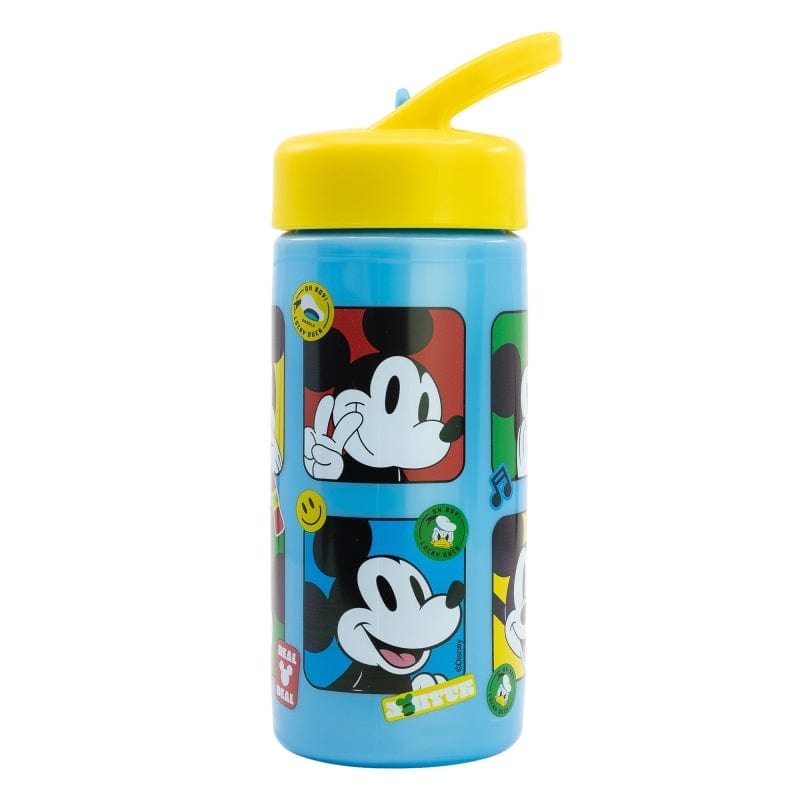 Sticla de apa pentru copii, din plastic, Mickey Mouse Multicolor, 410 ml