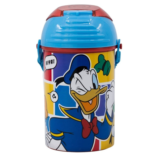 Sticla de apa pentru copii, din plastic, Mickey Mouse Multicolor, 450 ml (1)