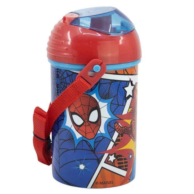 Sticla de apa pentru copii, din plastic, Spider-Man Multicolor, 450 ml