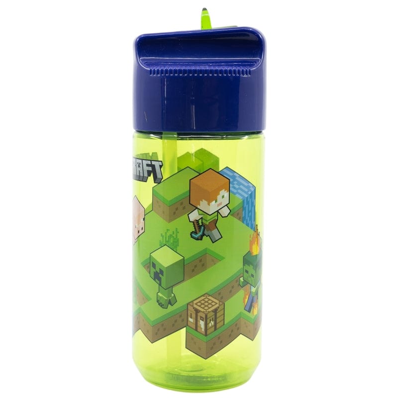 Sticla de apa pentru copii, din tritan, Minecraft Multicolor, 430 ml