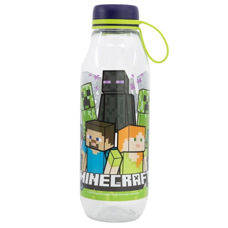 Sticla de apa pentru copii, din tritan, Minecraft Multicolor, 650 ml