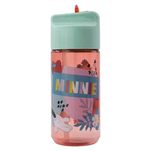 Sticla de apa pentru copii, din tritan, Minnie Mouse Multicolor, 430 ml