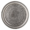 Tava decorativa din metal, Maze Argintiu, Ø38.5xH2 cm (1)