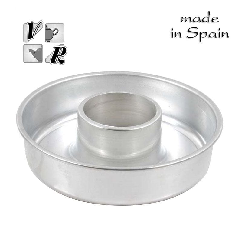 Inde Soler Hispania Tava pentru cuptor din aluminiu, Ø25xH6,5 cm, VR Argintiu