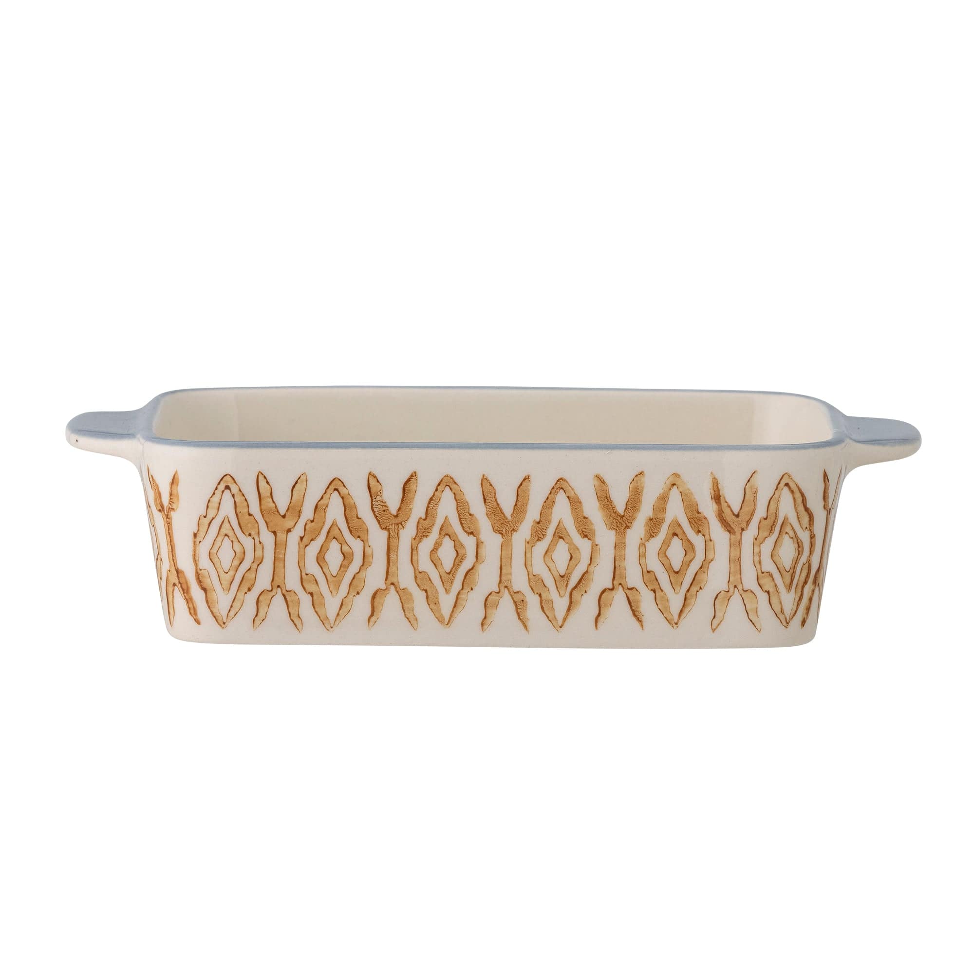 Bloomingville Tava pentru cuptor din ceramica, Maple Portocaliu, L20,5xl12,5xH5 cm