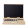 Bloomingville Toy Computer Blackboard din pal, pentru copii, Dac Natural, L21xl14xH2.5 cm