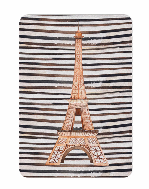 Oyo 80 x 140 cm Traversa pentru copii din poliester, Eiffel 58 Multicolor