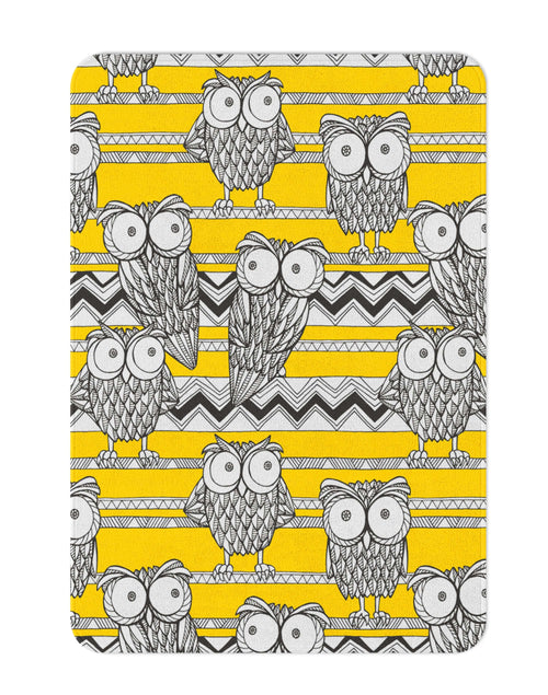 Oyo 80 x 140 cm Traversa pentru copii din poliester, Owl 57 Multicolor