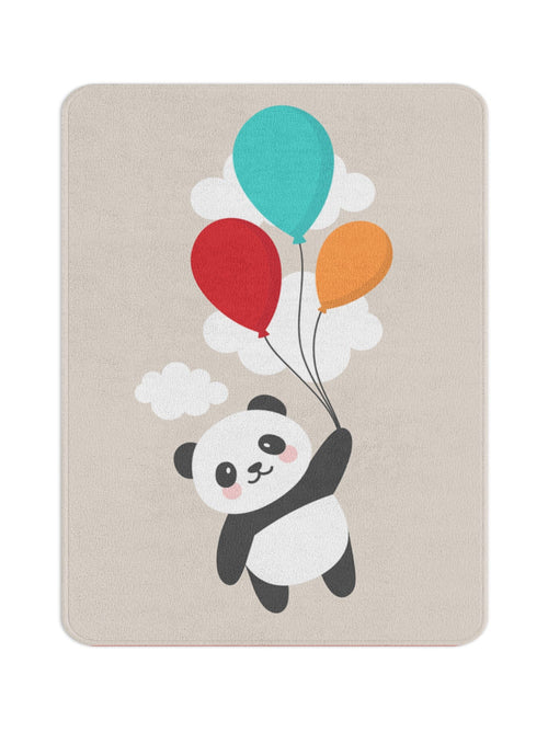 Oyo 80 x 140 cm Traversa pentru copii din poliester, Panda 19033 Multicolor