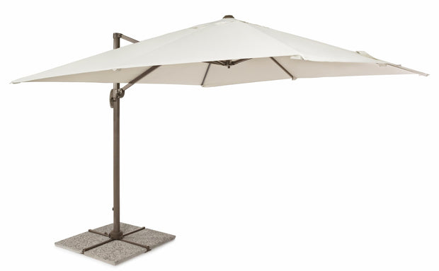 Bizzotto Umbrela de soare suspendata, Dallas B Ivoir, L300xl300xH255 cm