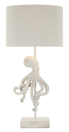 Veioza Octopus White Alb