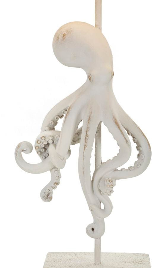 Veioza Octopus White Alb (2)