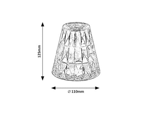 Veioza Siggy 76004 Transparent (8)