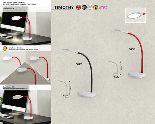 Veioza Timothy 5429 Negru (1)