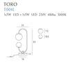 Veioza Toro T0041 Auriu (5)