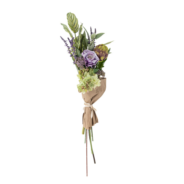 Buchet flori artificiale, Whisper Violet, H80 cm (2)