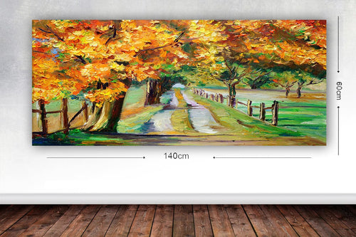 Tablou Canvas World 23 Multicolor, 60 x 140 cm