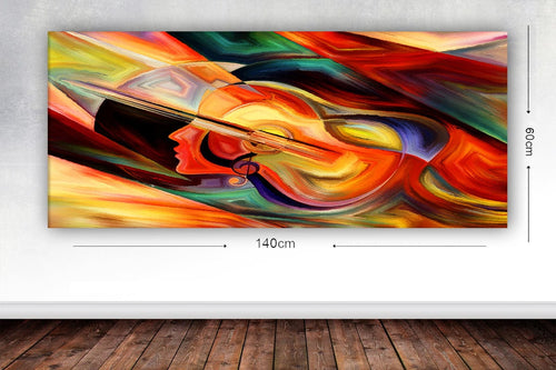 Tablou Canvas Abstract 40 Multicolor, 60 x 140 cm
