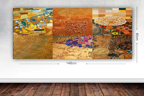 Tablou Canvas Abstract 42 Multicolor, 60 x 140 cm