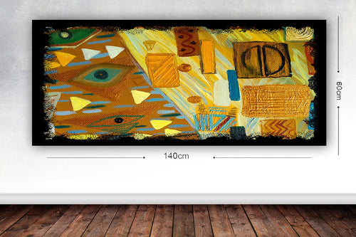Tablou Canvas Abstract 45 Multicolor, 60 x 140 cm