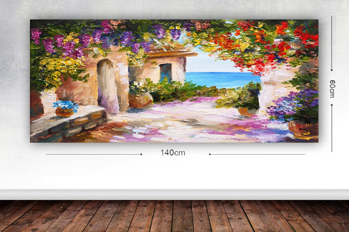 Tablou Canvas World 61 Multicolor, 60 x 140 cm