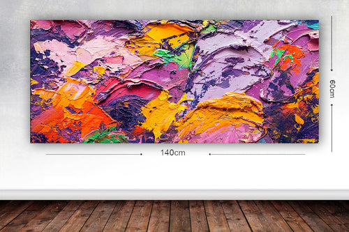 Tablou Canvas World 74 Multicolor, 60 x 140 cm