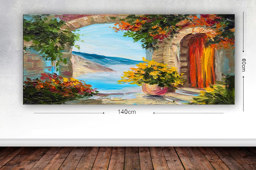 Tablou Canvas World 75 Multicolor, 60 x 140 cm