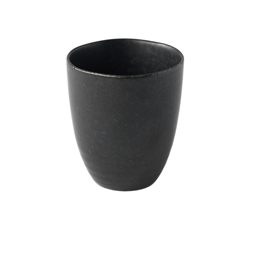 Pahar din ceramica, Fade Negru, 200 ml