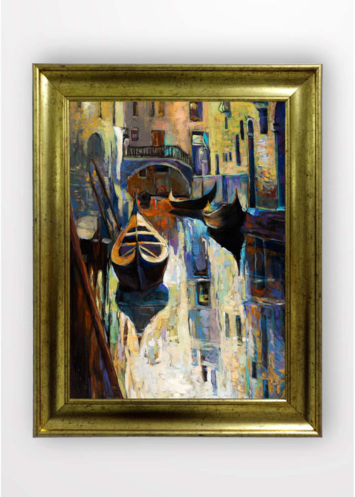 Tablou Framed Art Venice Gondola Multicolor & OYOTR-5AC1837066 & OYOTR-5AC1837066