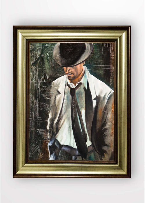Tablou Framed Art Mysterious Man Multicolor & OYOTR-5BA1172896 & OYOTR-5BA1172896