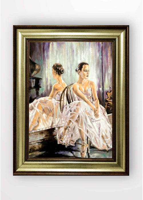 Tablou Framed Art Beauty Ballerina Multicolor & OYOTR-5BA1176959 & OYOTR-5BA1176959