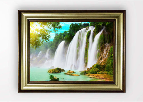 Tablou Framed Art Waterfall Multicolor & OYOTR-5BA163632 & OYOTR-5BA163632 & OYOTR-5BA163632