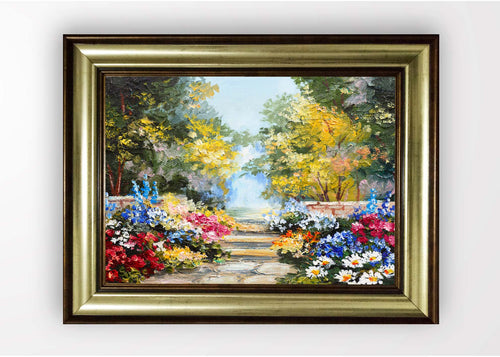Tablou Framed Art Flower Garden Multicolor & OYOTR-5BA7547042 & OYOTR-5BA7547042 & OYOTR-5BA7547042