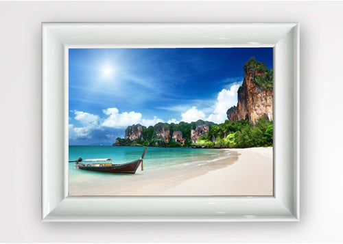 Tablou Framed Art Exotic Beach Multicolor & OYOTR-5BC2125851 & OYOTR-5BC2125851 & OYOTR-5BC2125851