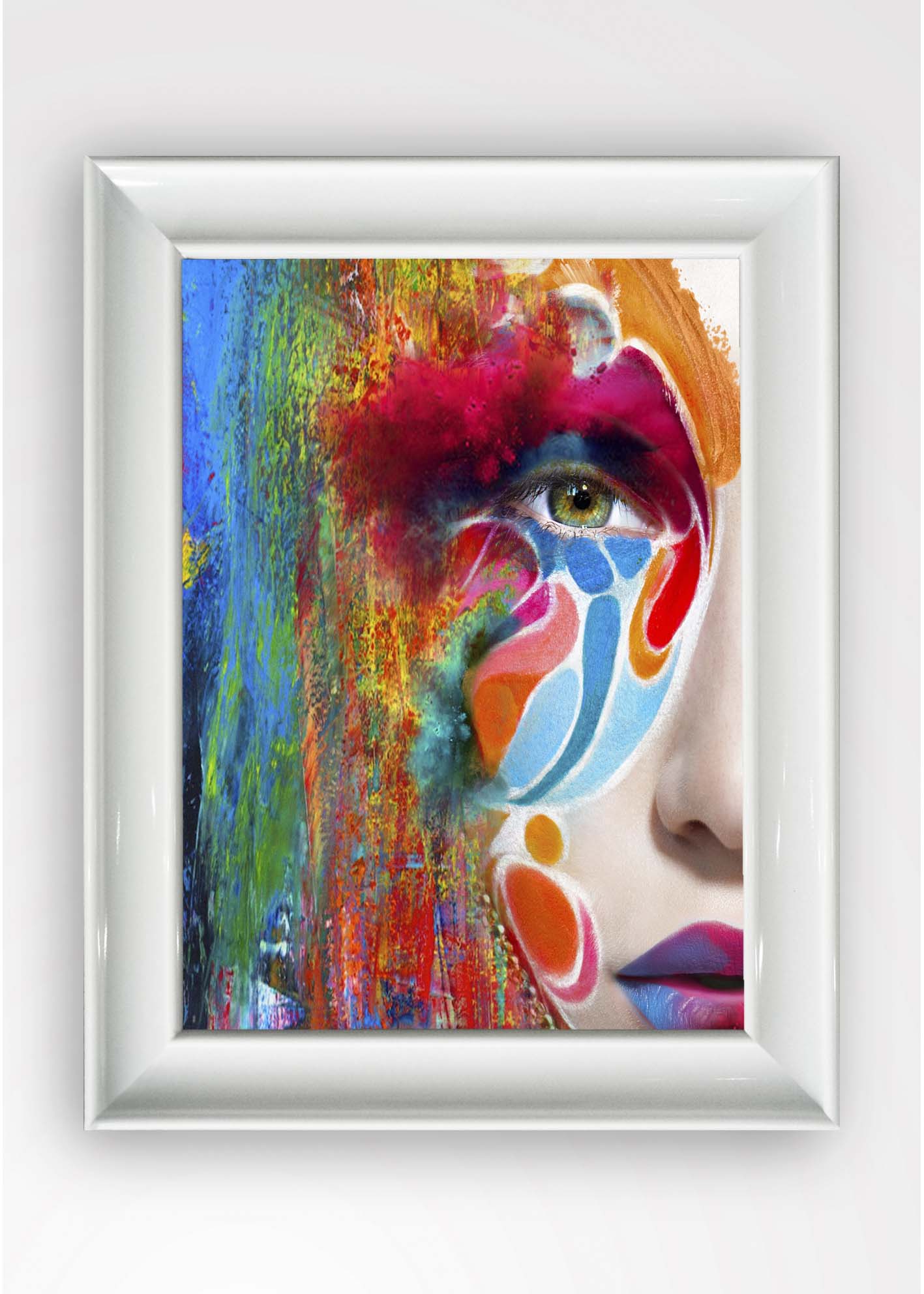 Tablou Framed Art Painted Eye Multicolor & OYOTR-5BC3081724 & OYOTR-5BC3081724 & OYOTR-5BC3081724