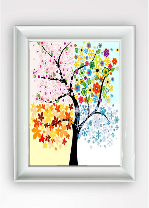 Tablou Framed Art Seasons Multicolor & OYOTR-5BC4420918 & OYOTR-5BC4420918 & OYOTR-5BC4420918