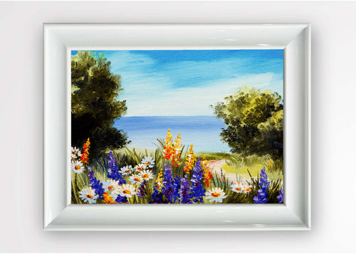 Tablou Framed Art Ocean View Multicolor & OYOTR-5BC5666063 & OYOTR-5BC5666063 & OYOTR-5BC5666063