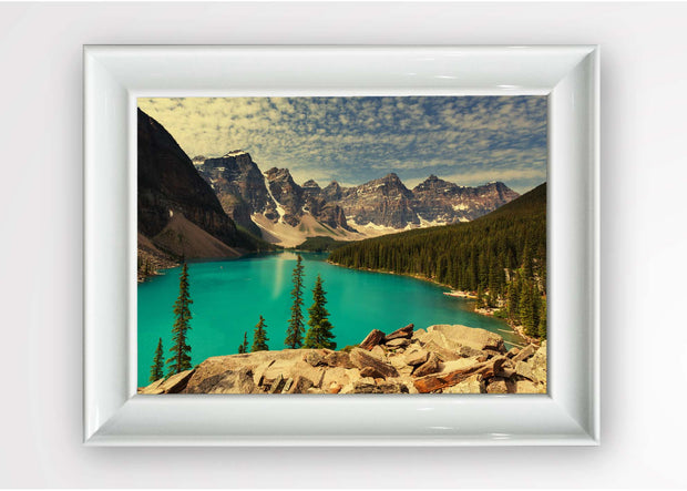 Tablou Framed Art Moraine Lake Multicolor & OYOTR-5BC8196442 & OYOTR-5BC8196442 & OYOTR-5BC8196442